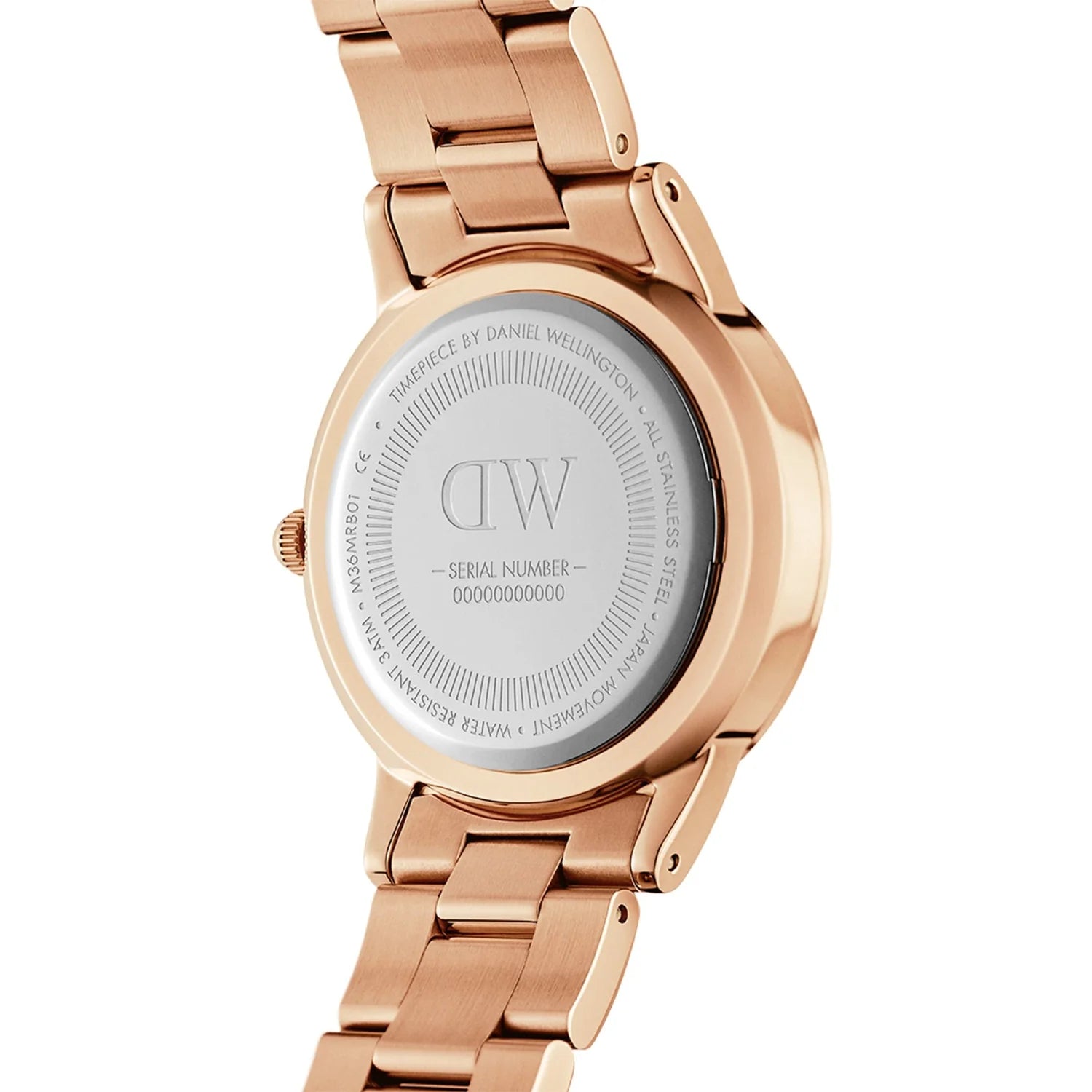 DW Iconic Link Grey Dial Unisex Watch - DW00100332